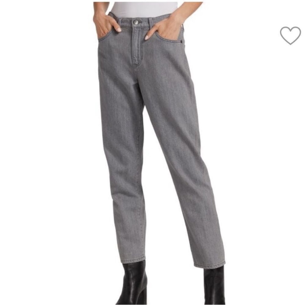 Veronica Beard Blake Classic Straight High Rise Jeans